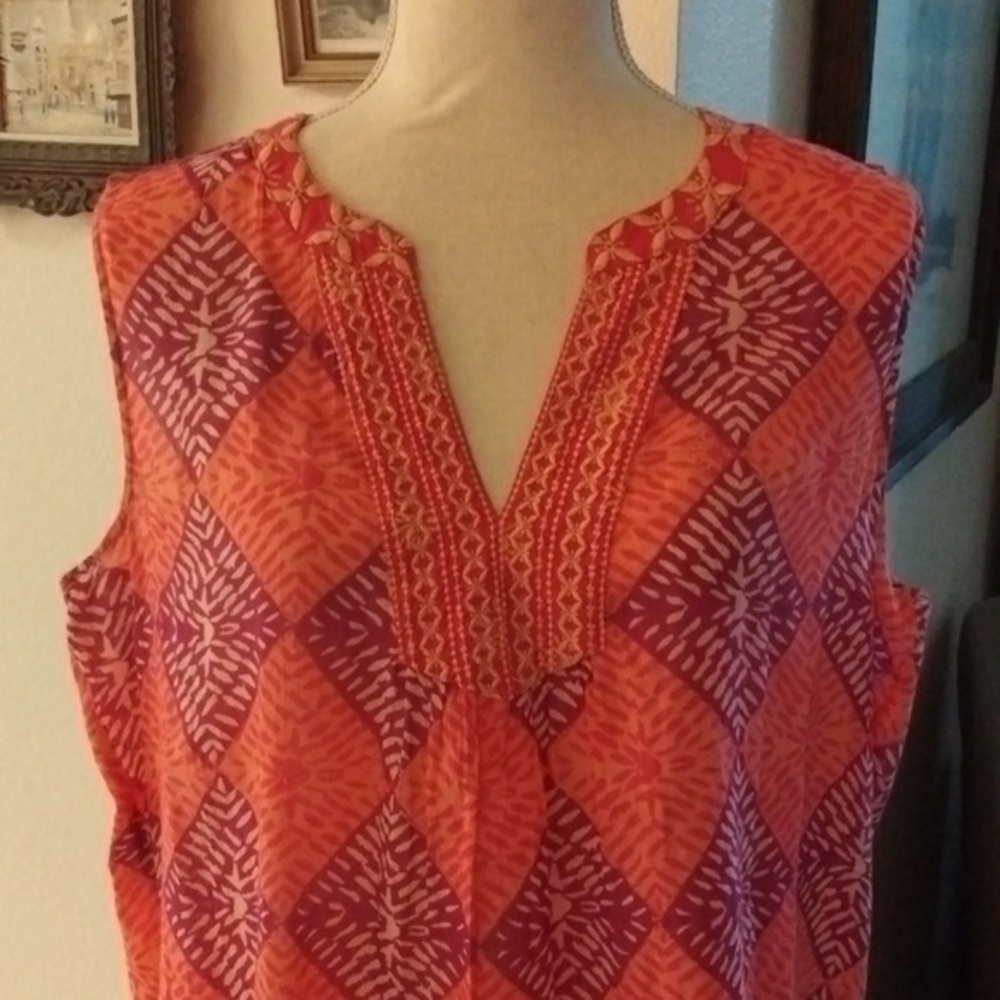 NWOT Sigrid Olsen Top Size Large